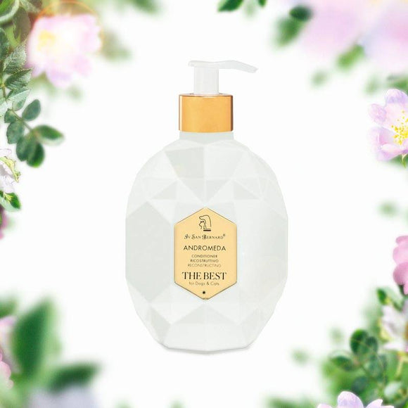 Iv San Bernard Andromeda Conditioner – Regenerating Wild Rose Formula, 500ml, Soothes Sensitive Skin