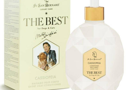 Iv San Bernard The Best Cassiopeia Conditioner – Acacia Extract, 500ml, Nourishing Formula for Short Coats