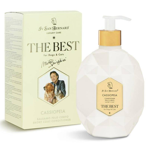 Iv San Bernard The Best Cassiopeia Conditioner – Acacia Extract, 500ml, Nourishing Formula for Short Coats