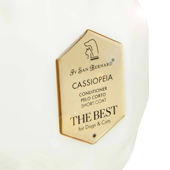 Iv San Bernard The Best Cassiopeia Conditioner – Acacia Extract, 500ml, Nourishing Formula for Short Coats