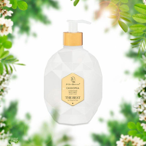 Iv San Bernard The Best Cassiopeia Conditioner – Acacia Extract, 500ml, Nourishing Formula for Short Coats