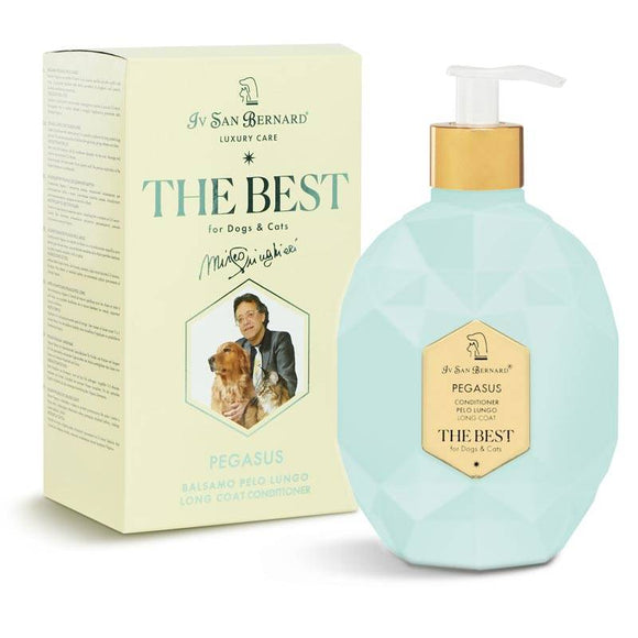 Iv San Bernard The Best Pegasus Conditioner – Mallow Extract, 500ml, Nourishing for Long Coats