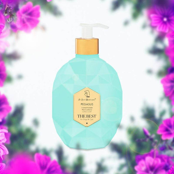 Iv San Bernard The Best Pegasus Conditioner – Mallow Extract, 500ml, Nourishing for Long Coats