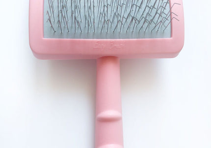 Easy Brush Mega Pin Tangle Teaser – Large Hard Needle Grooming Brush with Long Pins