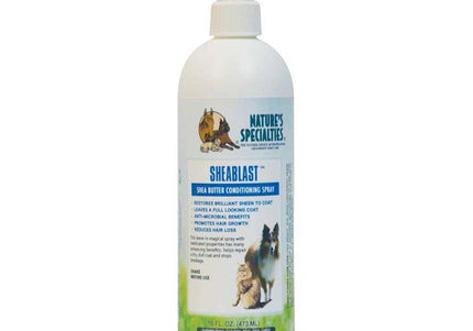 Nature's Specialties Sheablast Conditioning Spray – Regenerating Shea Butter Formula, 473ml