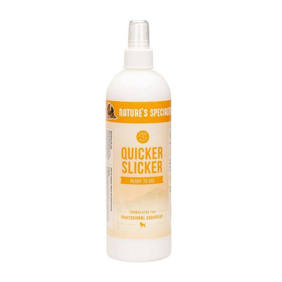 Nature's Specialties Quicker Slicker RTU Conditioner – Multi-Tasking Detangler, 473ml Bottle