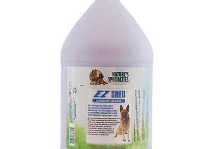 Nature's Specialties Ez Sheed DeShedding Conditioner – Concentrated Anti-Shedding Formula, 3.8L