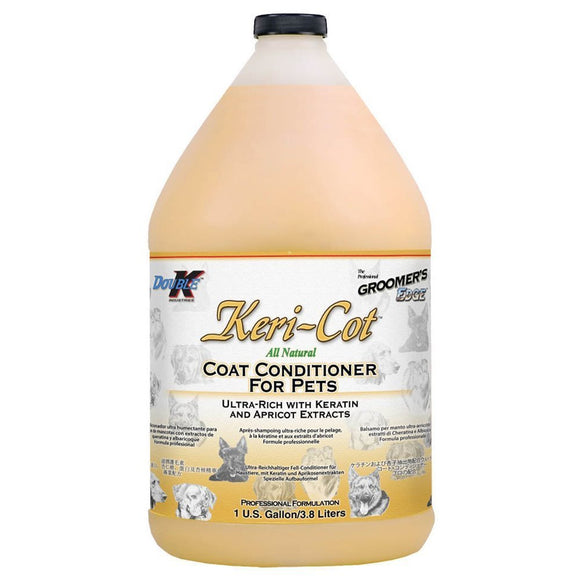 Double K Keri-Cot Moisturizing Conditioner with Apricot Extract and Keratin, 3.8L