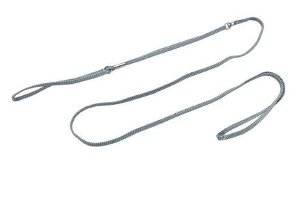 Simplicity Dog Show Ring Choker with Swivel – Gray, Multiple Sizes, 125cm Durable Design