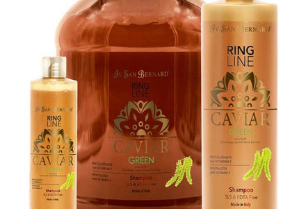 Iv San Bernard Green Caviar Shampoo – Caviar-Based Formula, Nourishing Shine for All Coat Types