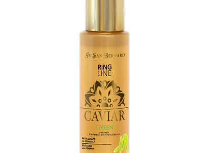 Iv San Bernard Green Caviar Luminance Coat Shine Serum – Plant-Based Formula, 100ml