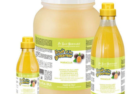 Iv San Bernard Fruit of the Groomer Maracuja Shampoo – Passion Fruit Formula, Moisturizing Care for Long Coats