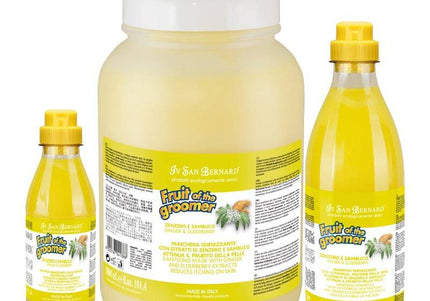 Iv San Bernard Fruit of the Groomer Ginger & Elderberry Shampoo – Gentle Cleansing Formula with Botanical Extracts, 300ml