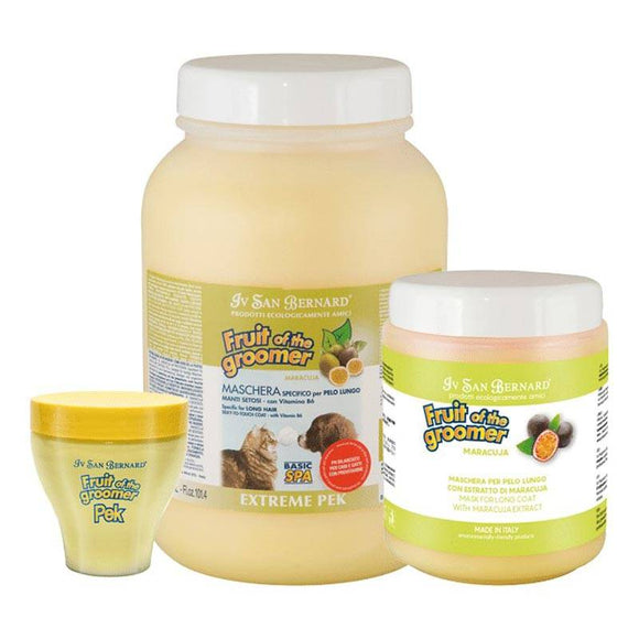 Iv San Bernard Fruit of the Groomer Maracuja PEK Conditioner – Passion Fruit Protein Blend, Nourishing for Long Coats