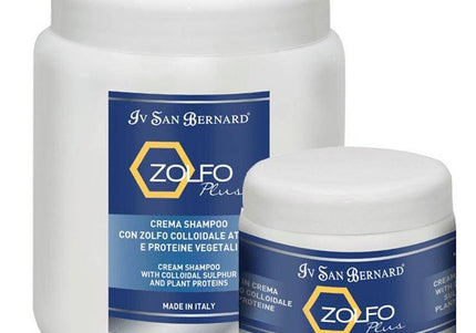 Iv San Bernard Mineral Complex Zolfo Plus Medicated Anti-Dandruff Shampoo Cream, Sulfur Formula