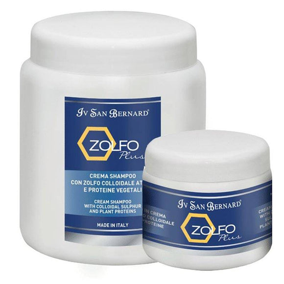 Iv San Bernard Mineral Complex Zolfo Plus Medicated Anti-Dandruff Shampoo Cream, Sulfur Formula
