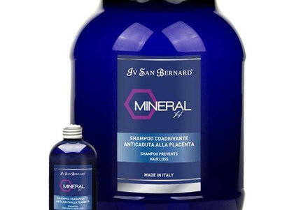 Iv San Bernard Mineral Complex H Shampoo – Mineral-Rich Formula with Placenta Extract, Reduces Shedding