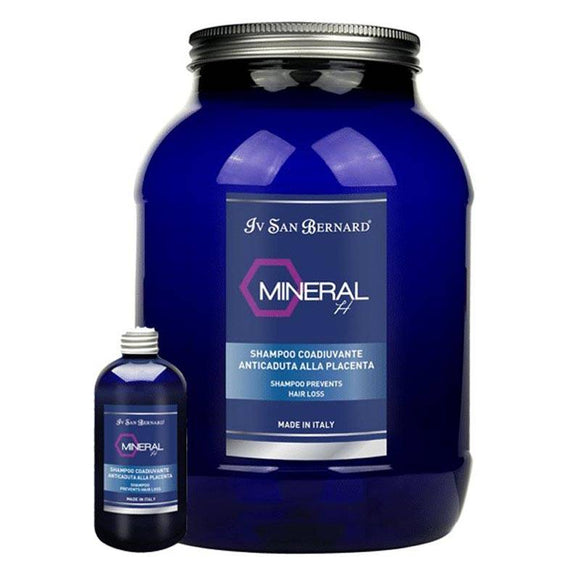 Iv San Bernard Mineral Complex H Shampoo – Mineral-Rich Formula with Placenta Extract, Reduces Shedding