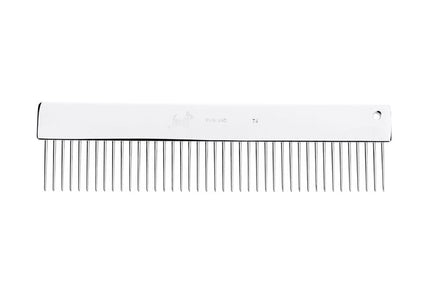 Spratts No. 74 Coarse Wide Grooming Comb – Handle-Free, Durable Metal Design
