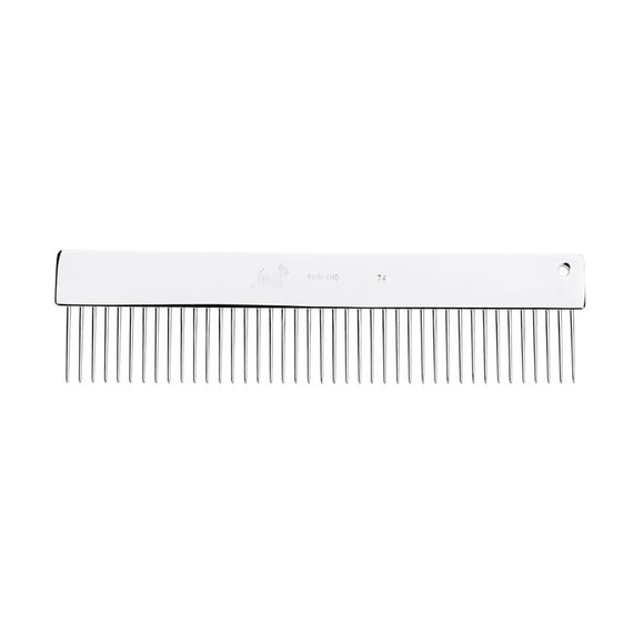 Spratts No. 74 Coarse Wide Grooming Comb – Handle-Free, Durable Metal Design