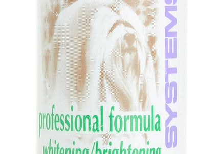 1 All Systems Professional Whitening Brightening Shampoo – Discoloration Removing, 473ml Bottle