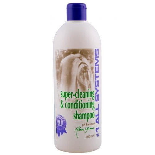1 All Systems Super Cleaning & Conditioning Shampoo – Strengthening Formula, 473ml Bottle