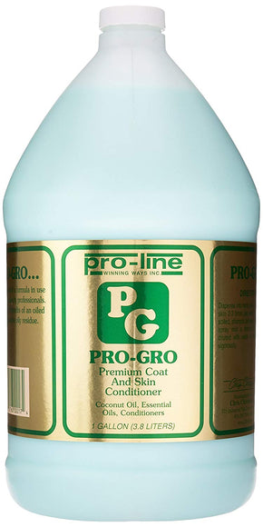 Chris Christensen Pro-Gro Coat and Skin Conditioner – Premium Formula, 3.8L, Enhances Shine and Softness