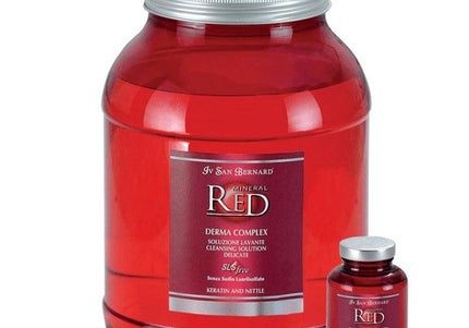 Iv San Bernard Mineral Red Derma Complex SLS Free Cleansing Shampoo with Keratin, Gentle Formula