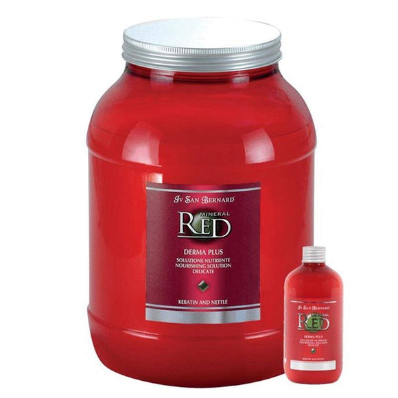 Iv San Bernard Mineral Red Derma Plus Conditioner – Keratin-Enriched Formula, Nourishing All Coat Types