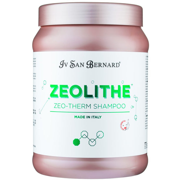 Iv San Bernard Zeolithe Zeo-Therm Shampoo – Gentle Cleansing and Moisturizing Formula with Zeolite and Urea, 1L