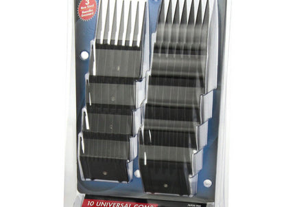 Oster Snap-On Blade Attachment Set – 10 Durable Plastic Combs, 2mm to 32mm Range