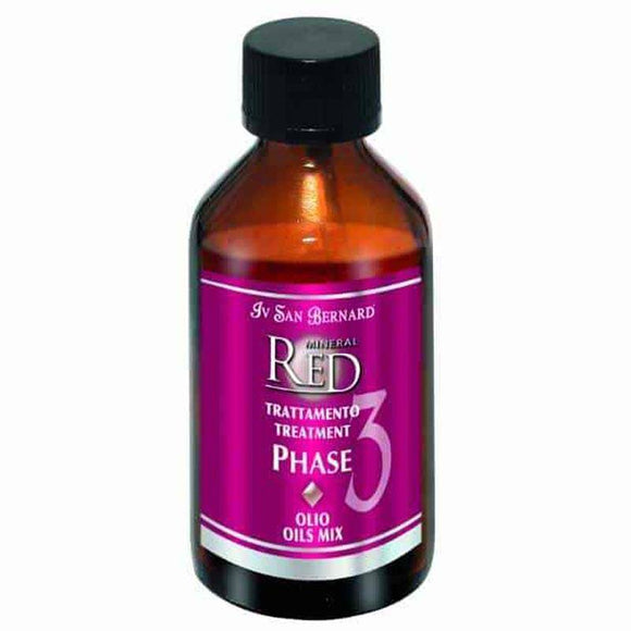 Iv San Bernard Mineral Red Reconstructing Oils Mix – Vitamin-Enriched Coat Repair Formula, 100ml