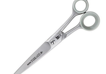 KR Witte Rose Line 8.25 Inch Straight Grooming Scissors – Precision Stainless Steel, Ergonomic Design