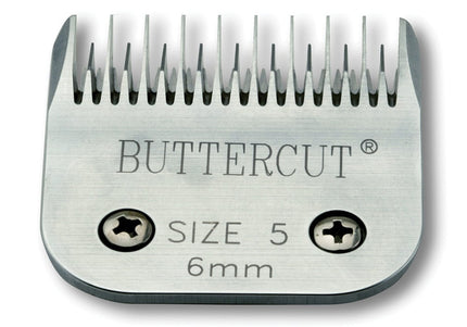 Geib Buttercut No. 5 Clipper Blade – 6mm Precision Cut, Ideal for Curly Coats