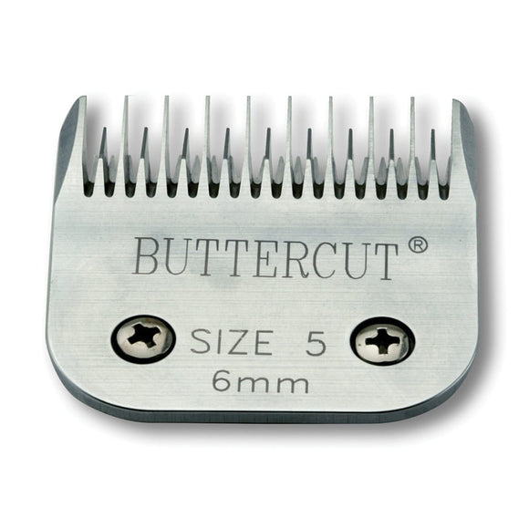 Geib Buttercut No. 5 Clipper Blade – 6mm Precision Cut, Ideal for Curly Coats