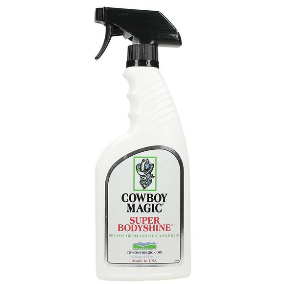 Cowboy Magic Super Bodyshine Conditioner – UV Filter, Glossing Spray, 473ml, Premium Shine