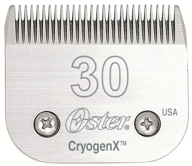 Oster CryogenX Clipper Blade No. 30 – Precision 0.5mm, Durable Steel Construction