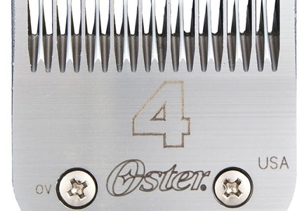 Oster CryogenX Blade No. 4 – 9.5mm Precision Steel, Durable Edge for Curly Coats