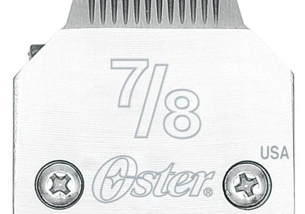 Oster CryogenX Blade No. 7/8 – 0.8mm Precision Steel, Premium Detail Trimming