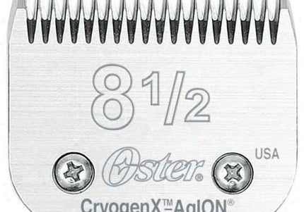 Oster CryogenX Blade No. 8.5 – Precision Steel Clipper Blade, 2.8mm Cut Length