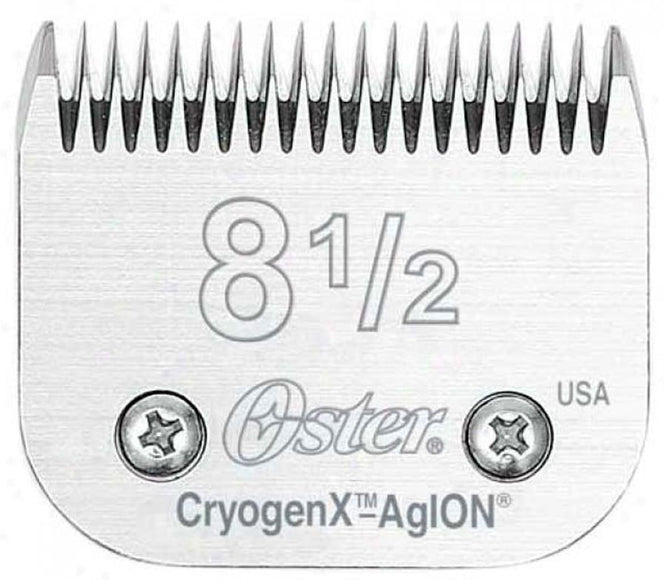 Oster CryogenX Blade No. 8.5 – Precision Steel Clipper Blade, 2.8mm Cut Length