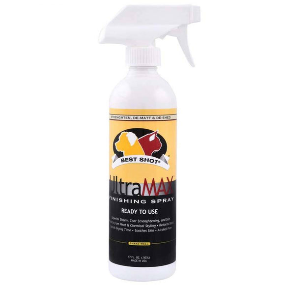 Best Shot UltraMax Pro Finishing Spray – Detangling, Polishing, Moisturizing Formula 503ml