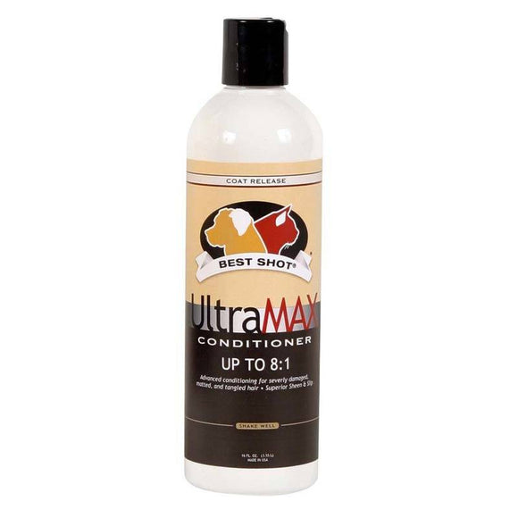 Best Shot Ultra Max Conditioner – Deep Moisturizing Formula for Thick Undercoat and Long Hair, 4.17L