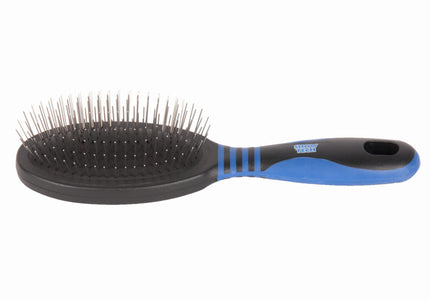 Show Tech Groomers Pin Brush – Large Size, Hard Bristles for Effective Detangling