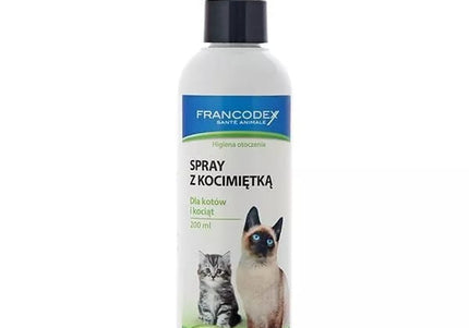 Francodex Catnip Spray 200ml – Natural Attractant Formula, Fast-Acting and Safe