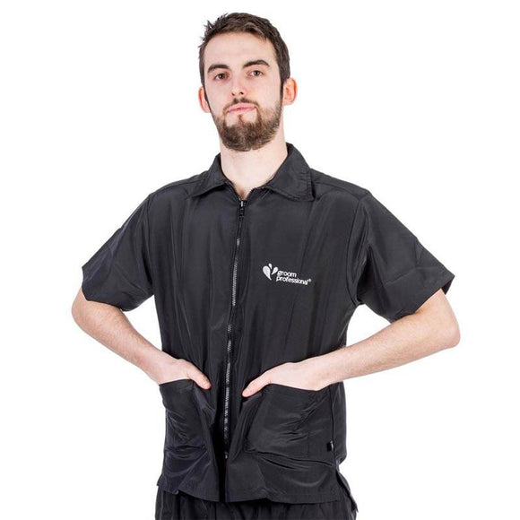 Groom Professional Firenze Grooming Sweatshirt – Lightweight Comfortable Apparel, Small Size