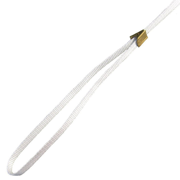 Simplicity Flat Dog Show Ring Lead – White, 6.9mm or 16mm, 120cm, Lightweight Design