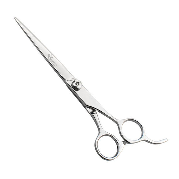 Groom Professional Allievo 7" Straight Scissors – Polished Stainless Steel, Precision Cutting