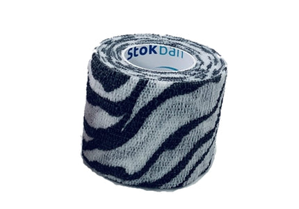 Stokban Adhesive Bandage Zebra Print – Flexible 5cm x 4.5m Roll, Single Pack