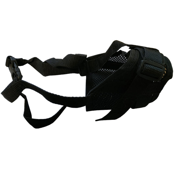 Lord Adjustable Nylon Mesh Muzzle, Large Dog Design